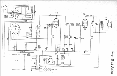 Atlas D12 ; Philips Radios - (ID = 5320) Radio