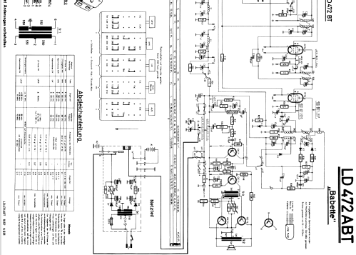 Babette LD472ABT; Philips Radios - (ID = 2057628) Radio