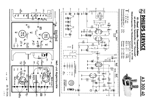 Bellini Vollautomatic 23CD315A /00 /06; Philips Radios - (ID = 1894849) Television