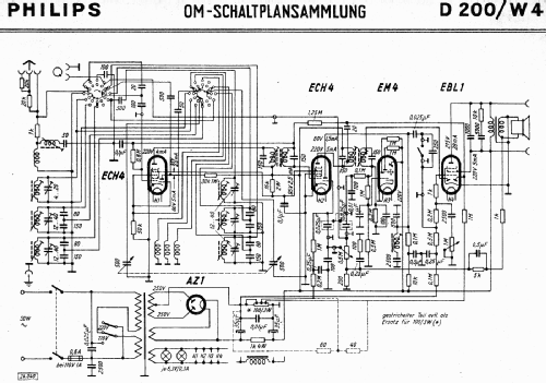 Berlin-Super D200W4; Philips Radios - (ID = 3093432) Radio