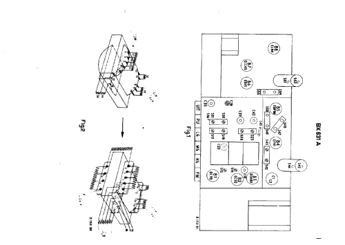 BX631A; Philips Radios - (ID = 2574171) Radio