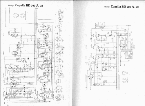Capella BD700A-22; Philips Radios - (ID = 5317) Radio