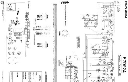 Capella Stereo 792 F7D92A; Philips Radios - (ID = 1829507) Radio