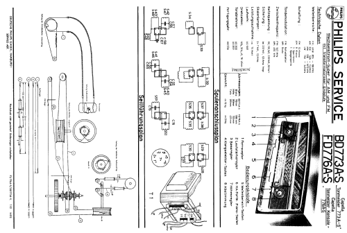 Capella-Tonmeister 773 A-S ; Philips Radios - (ID = 1359391) Radio