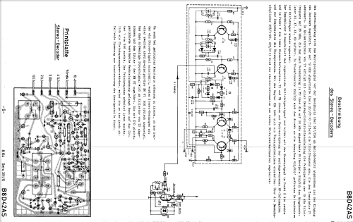 Capella Tonmeister 842 B8D42AS; Philips Radios - (ID = 206590) Radio