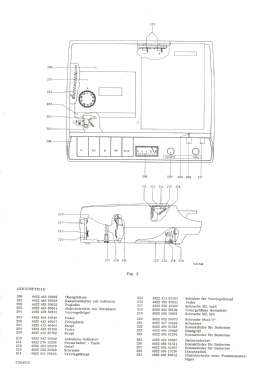 Cassetten-Recorder 6104; Philips Radios - (ID = 3033503) R-Player