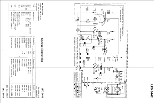 Dia-Steuergerät LFD3442; Philips Radios - (ID = 272134) Misc