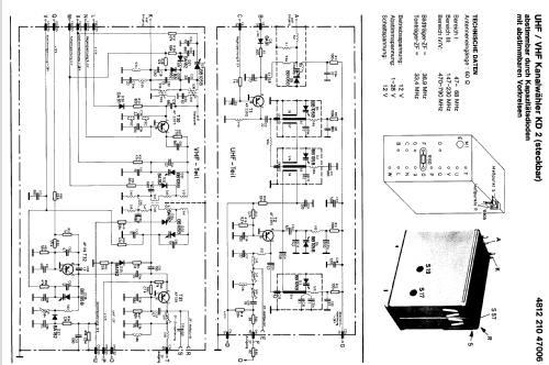 Dürer 66SL D26K987 Ch= K7N; Philips Radios - (ID = 249327) Television