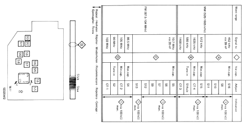 Einbauradio-Uhr 90 AS476; Philips Radios - (ID = 2086114) Radio