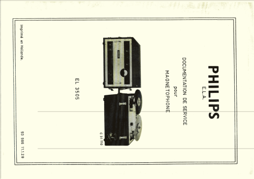 EL3505 /23; Philips Radios - (ID = 2483136) Ampl/Mixer