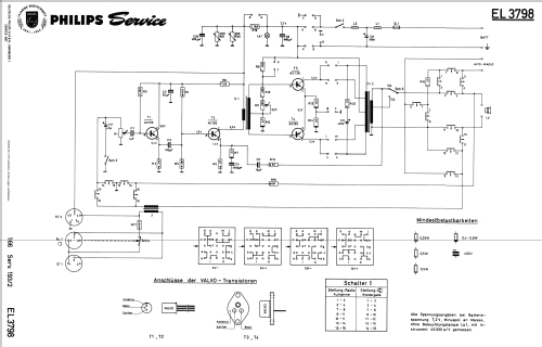 EL3798; Philips Radios - (ID = 173019) Ampl/Mixer