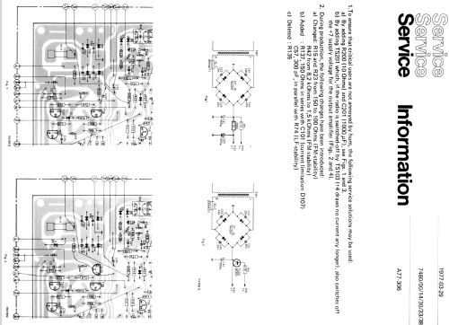 Electronic Clockradio 7460; Philips Radios - (ID = 926132) Radio