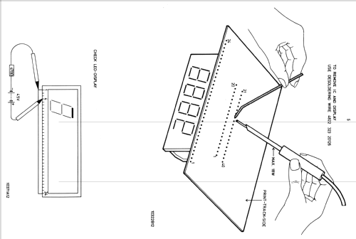 Electronic Clockradio 7460; Philips Radios - (ID = 926134) Radio