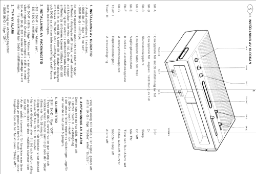 Electronic Clockradio 7460; Philips Radios - (ID = 926139) Radio