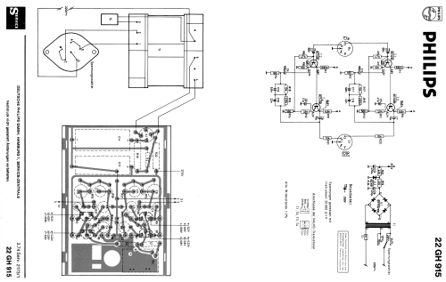 Entzerrervorverstärker 22GH915 /00; Philips Radios - (ID = 1872321) Ampl/Mixer