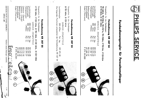 Fernbedienung KR35754; Philips Radios - (ID = 245944) Misc