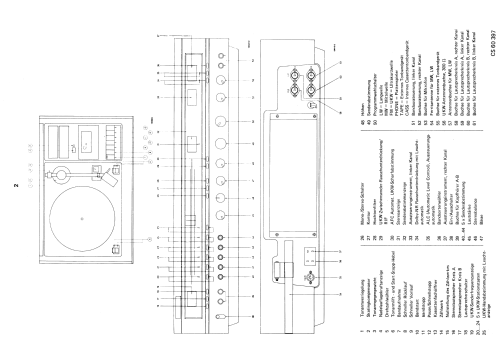 HiFi-Phono-Cassetten-Receiver 973 TAPC Dolby 22AH973 /22; Philips Radios - (ID = 2013255) Radio