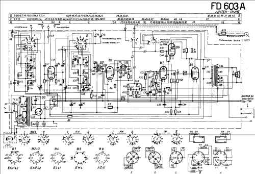 Jupiter FD603A; Philips Radios - (ID = 255523) Radio