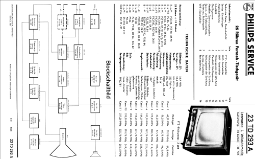 Leonardo Luxus 23TD293A; Philips Radios - (ID = 1524861) Television