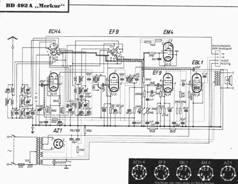 Merkur BD492A; Philips Radios - (ID = 1136014) Radio