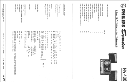 N4408; Philips Radios - (ID = 205043) Enrég.-R