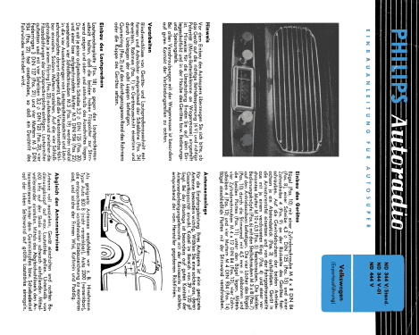 ND344V; Philips Radios - (ID = 2238200) Car Radio