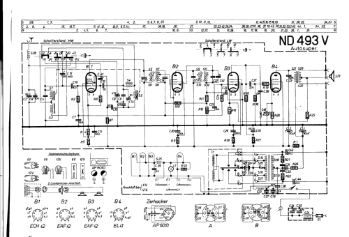 ND493V; Philips Radios - (ID = 204511) Autoradio