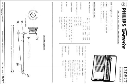 Nicolette de Luxe L2D52T; Philips Radios - (ID = 409384) Radio