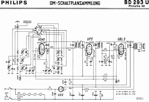 Philetta 49 BD293U; Philips Radios - (ID = 3095102) Radio