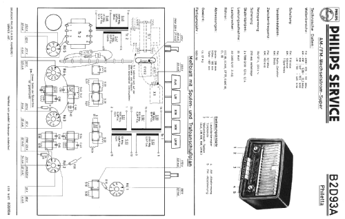 Philetta B2D93A; Philips Radios - (ID = 2084472) Radio