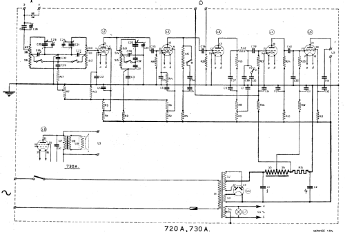 730A; Philips Radios - (ID = 8039) Radio