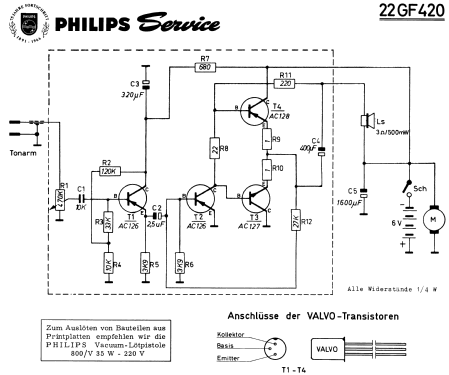 Philitina 22GF420; Philips Radios - (ID = 254385) R-Player
