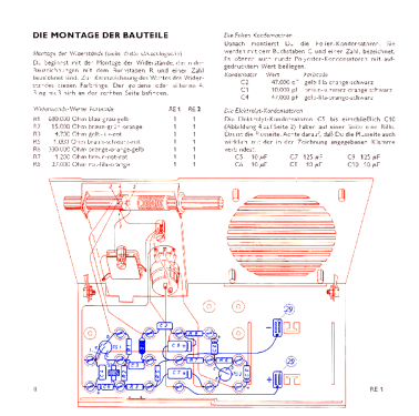 Radio Experimente RE2; Philips Radios - (ID = 2534222) Kit