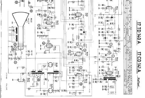 Raffael 17CD141A; Philips Radios - (ID = 1610100) Television
