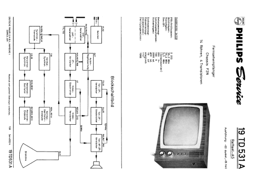 Raffael AS 19TD531A /00 /05; Philips Radios - (ID = 1899404) Television