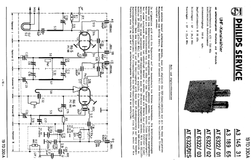 Raffael-Automatic 19TD330A; Philips Radios - (ID = 238159) Television