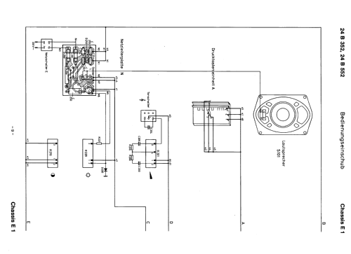 Rembrandt 24B352/22R Ch= E1; Philips Radios - (ID = 1863652) Television