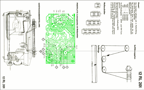 Rex SL 12RL201; Philips Radios - (ID = 169816) Radio