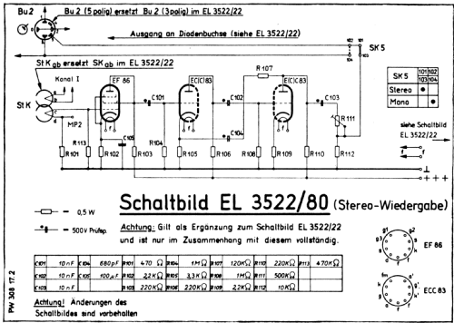 RK70 EL3522/80; Philips Radios - (ID = 396172) R-Player