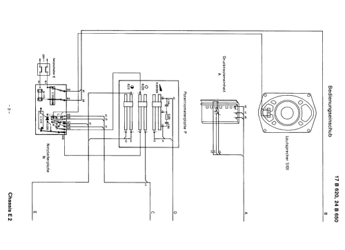 S/W Fernsehempfänger Ch= E2; Philips Radios - (ID = 1867223) Television