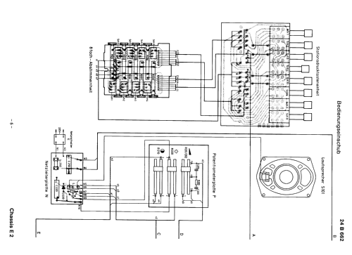 S/W Fernsehempfänger Ch= E2; Philips Radios - (ID = 1867225) Television