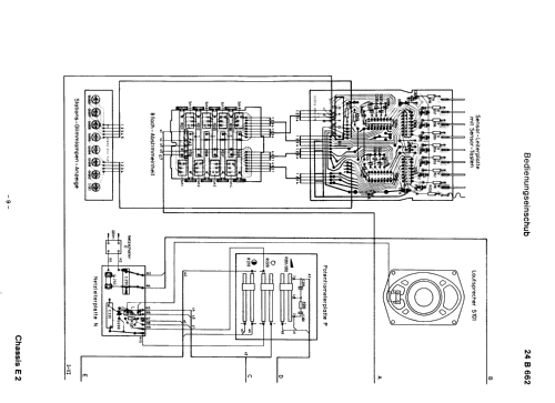 S/W Fernsehempfänger Ch= E2; Philips Radios - (ID = 1867229) Television