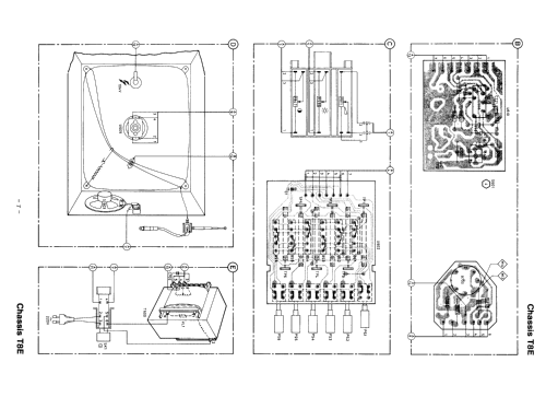 S/W Fernsehempfänger Chassis Ch= T8E; Philips; Eindhoven (ID = 1895161) Television