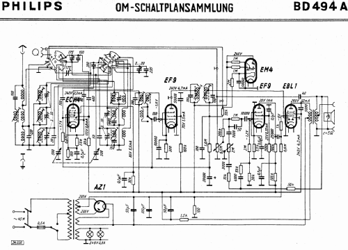 Saturn BD494A; Philips Radios - (ID = 3095759) Radio