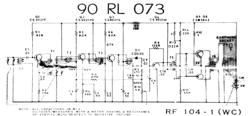 Slop 90RL073; Philips Radios - (ID = 2609493) Radio