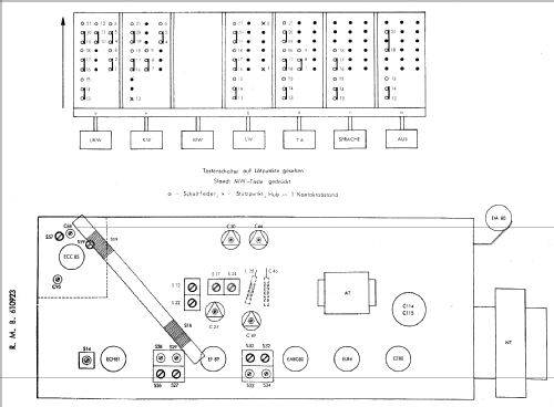 Spezialchassis 411 B4DZ11A /01; Philips Radios - (ID = 436494) Radio