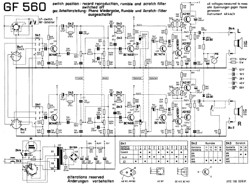 Stereo-Electrophon GF560; Philips Radios - (ID = 991606) R-Player