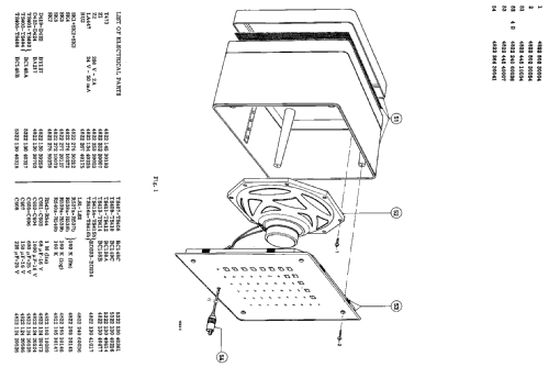 Stereo-Wechsler-Electrophon 660 22GF660 /00 /04 /15 /33 /64; Philips Radios - (ID = 2648442) R-Player