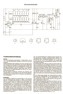 Ultraschall- Fernbedienung 12 ET 0855 /07; Philips Radios - (ID = 2913159) Diversos