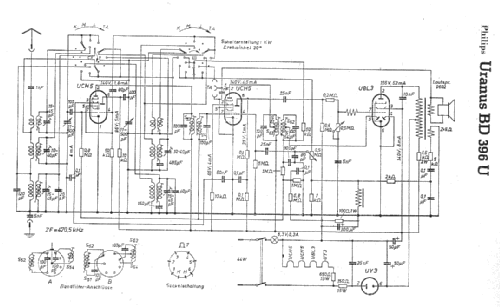 BD396U ; Philips Radios - (ID = 5378) Radio